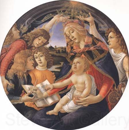 Sandro Botticelli Madonna of the Magnificat Norge oil painting art
